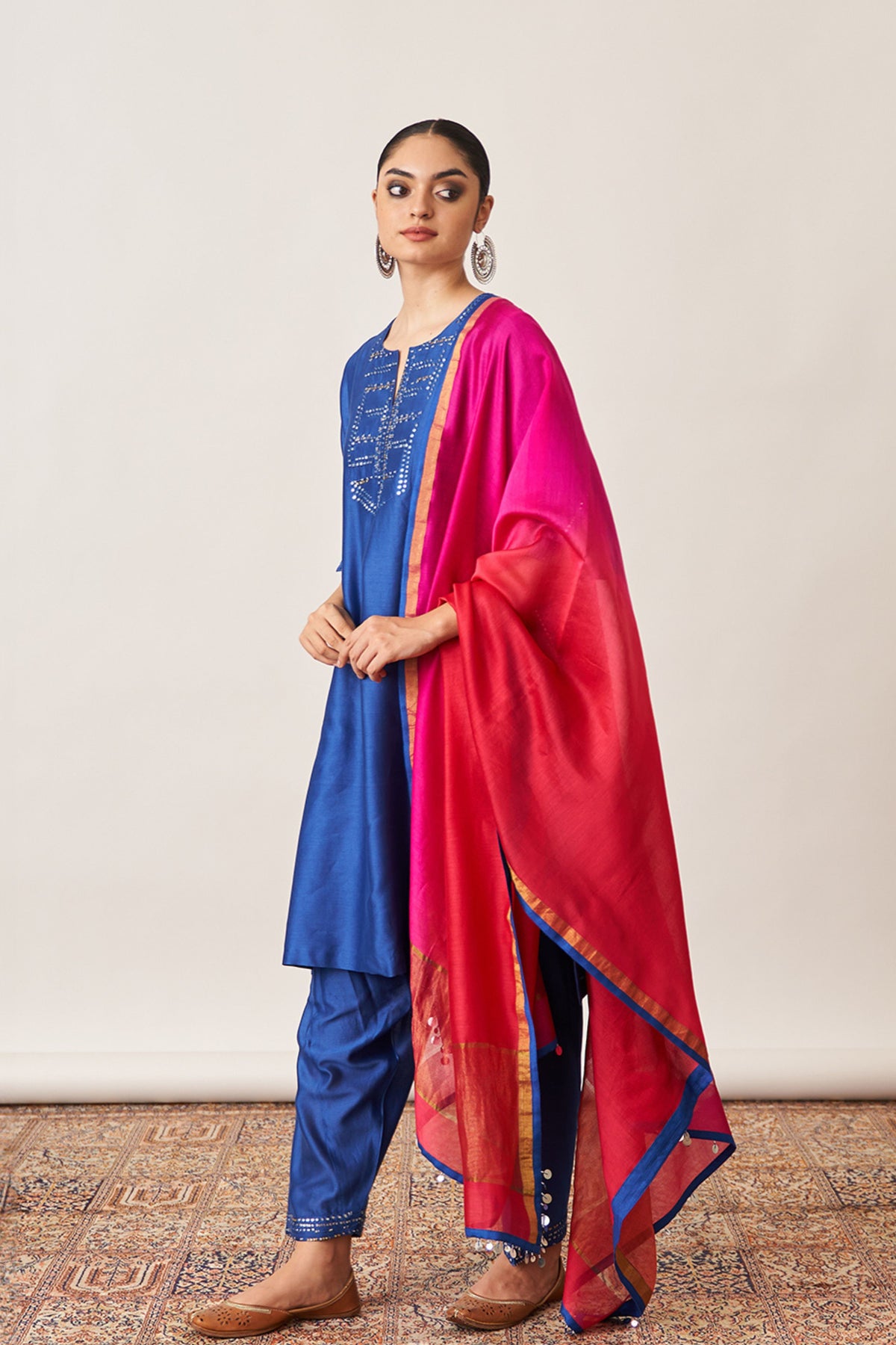 Blue Kurta Set