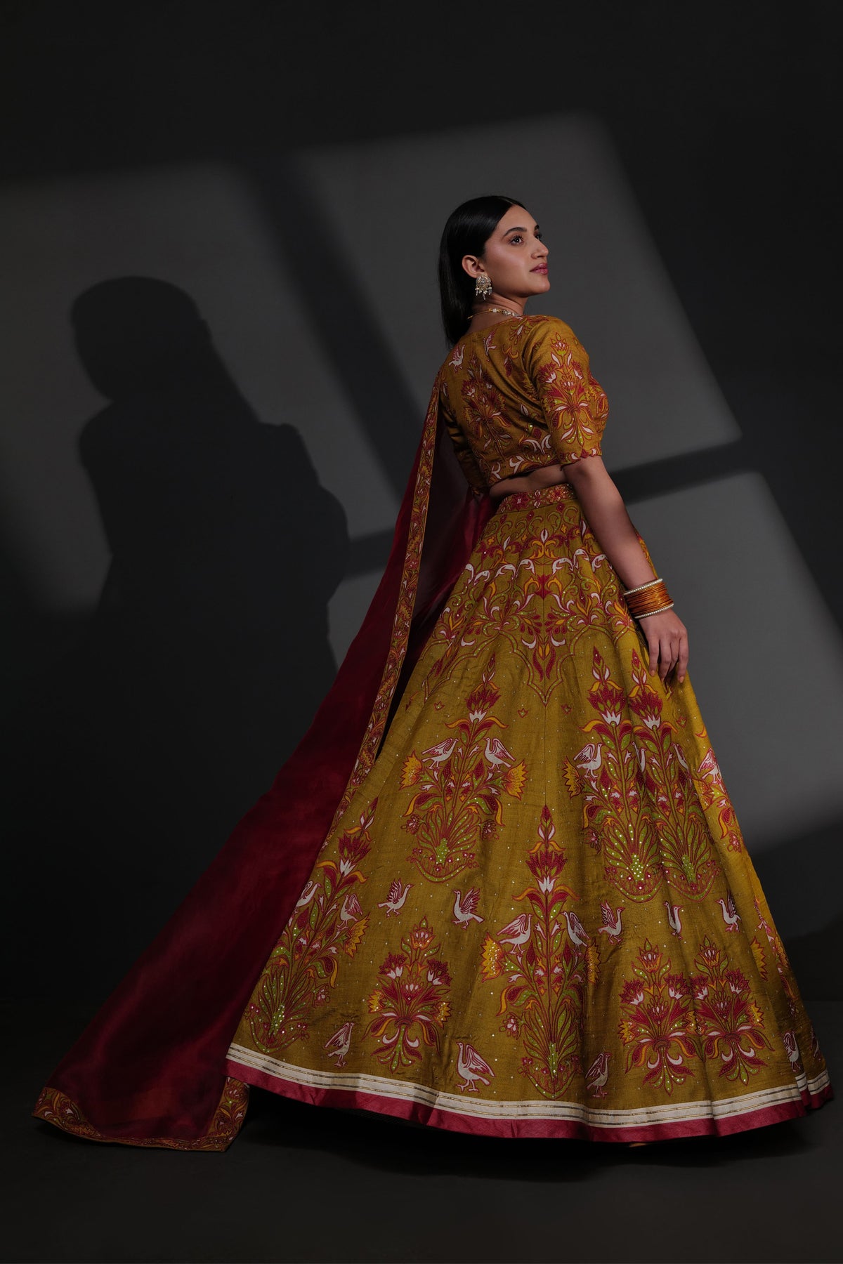 Multicolour Lehenga Set