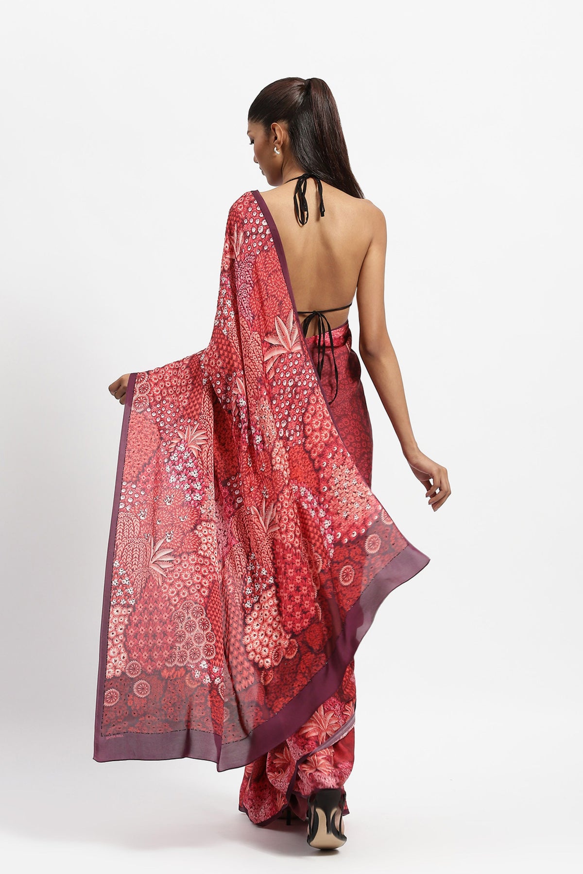 Maple&#39;s Shade Embellished Saree