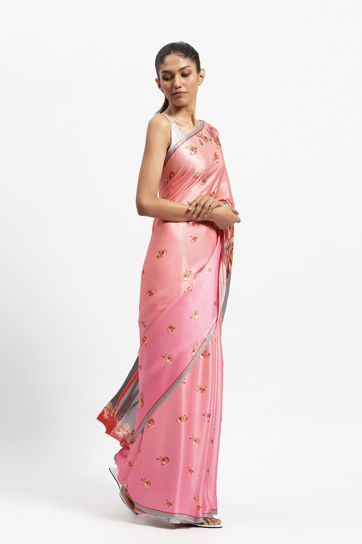 Timeless Grace Printed Saree