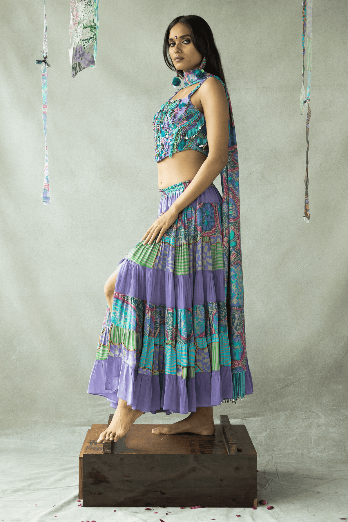 Jhilmil Lehenga Set