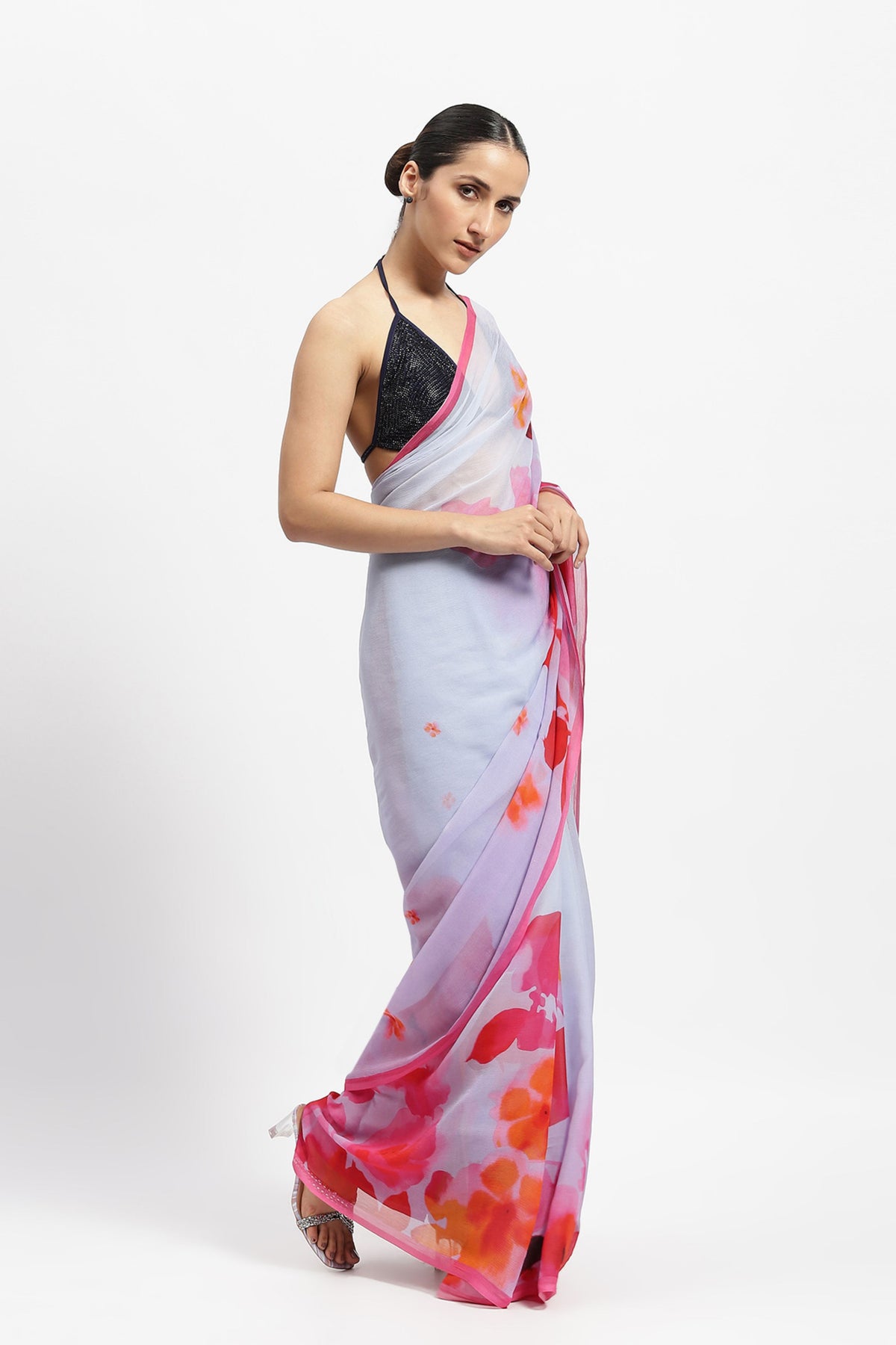 Soft Diplomacy Printed Saree