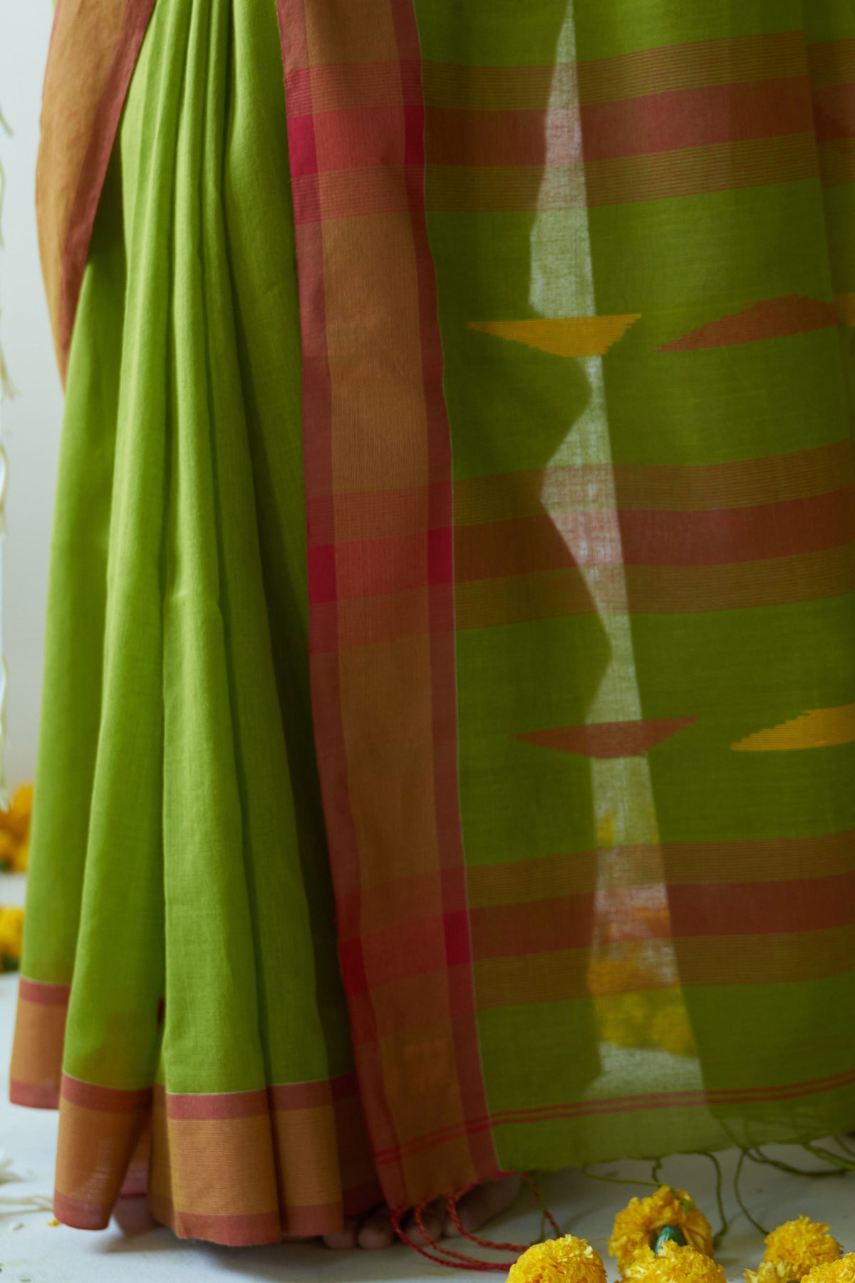 Amodini Green Saree