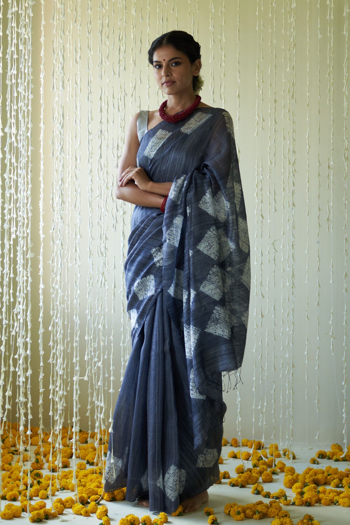 Gohar Grey Saree