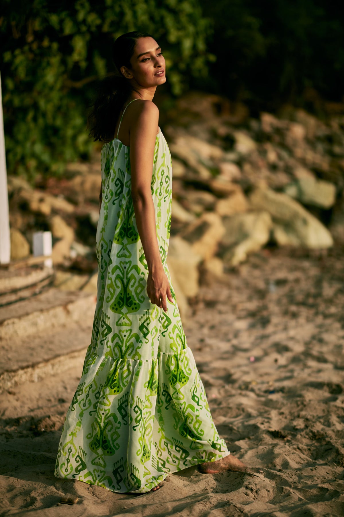 Lime Green Mirri Maxi