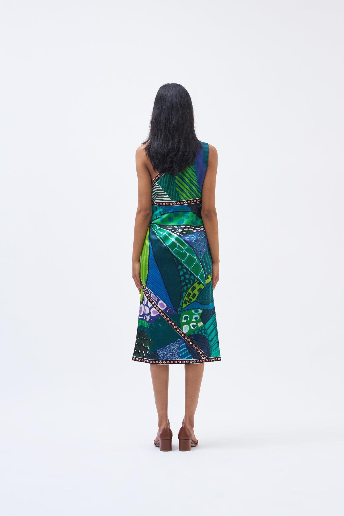 Torres Strait Forest Green Dress