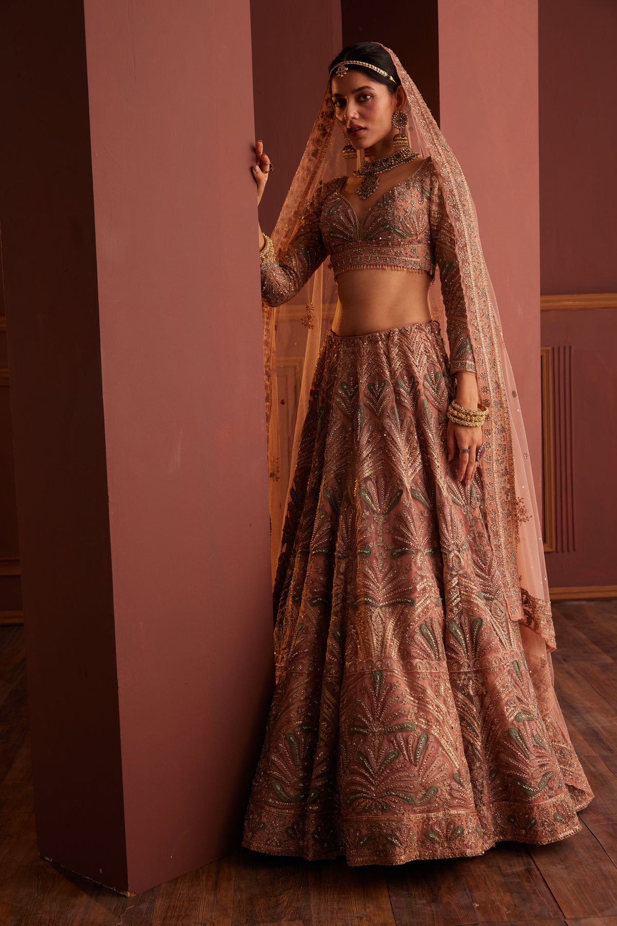 Resham Radiance Bridal Lehenga