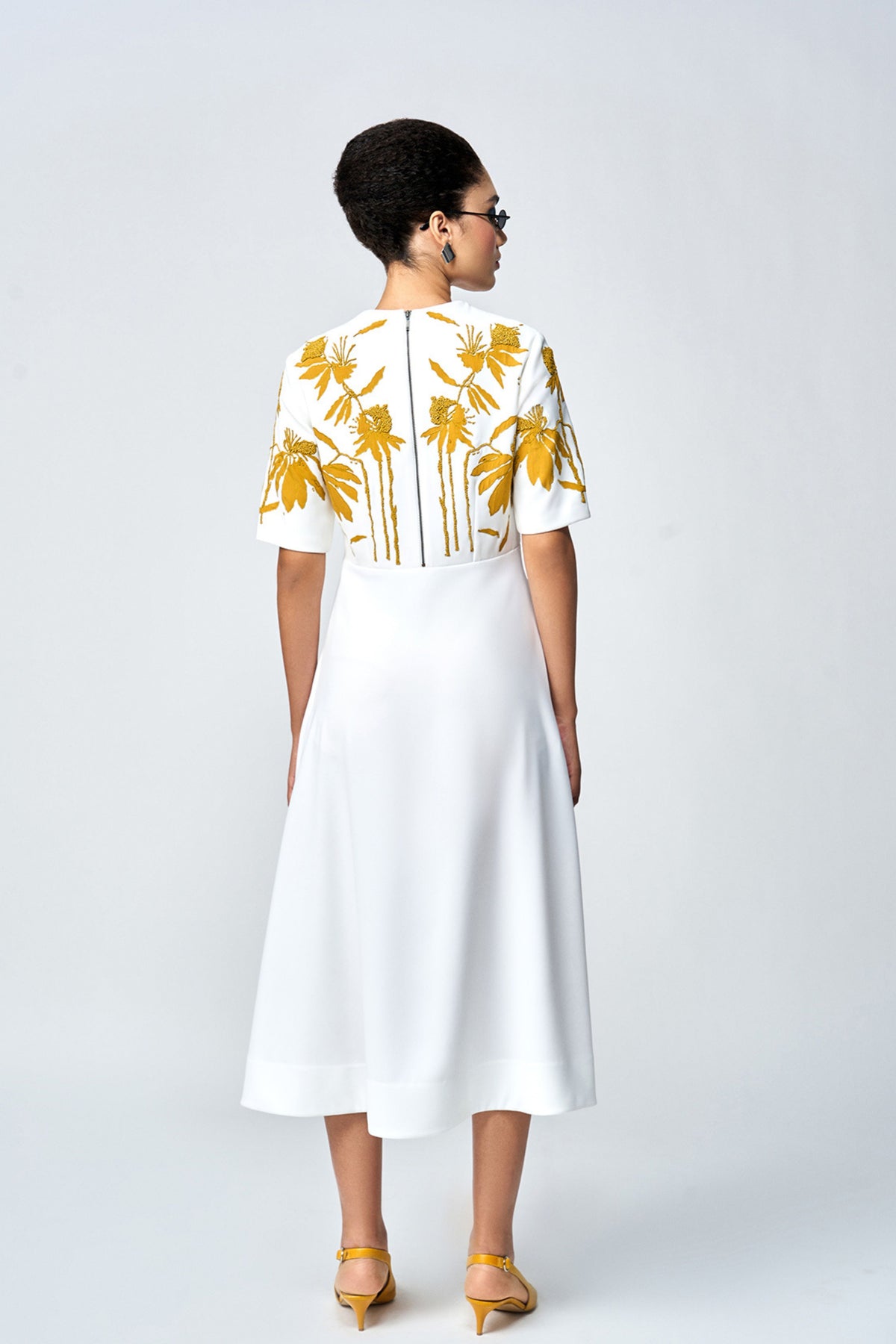 Ivory Midi Dress