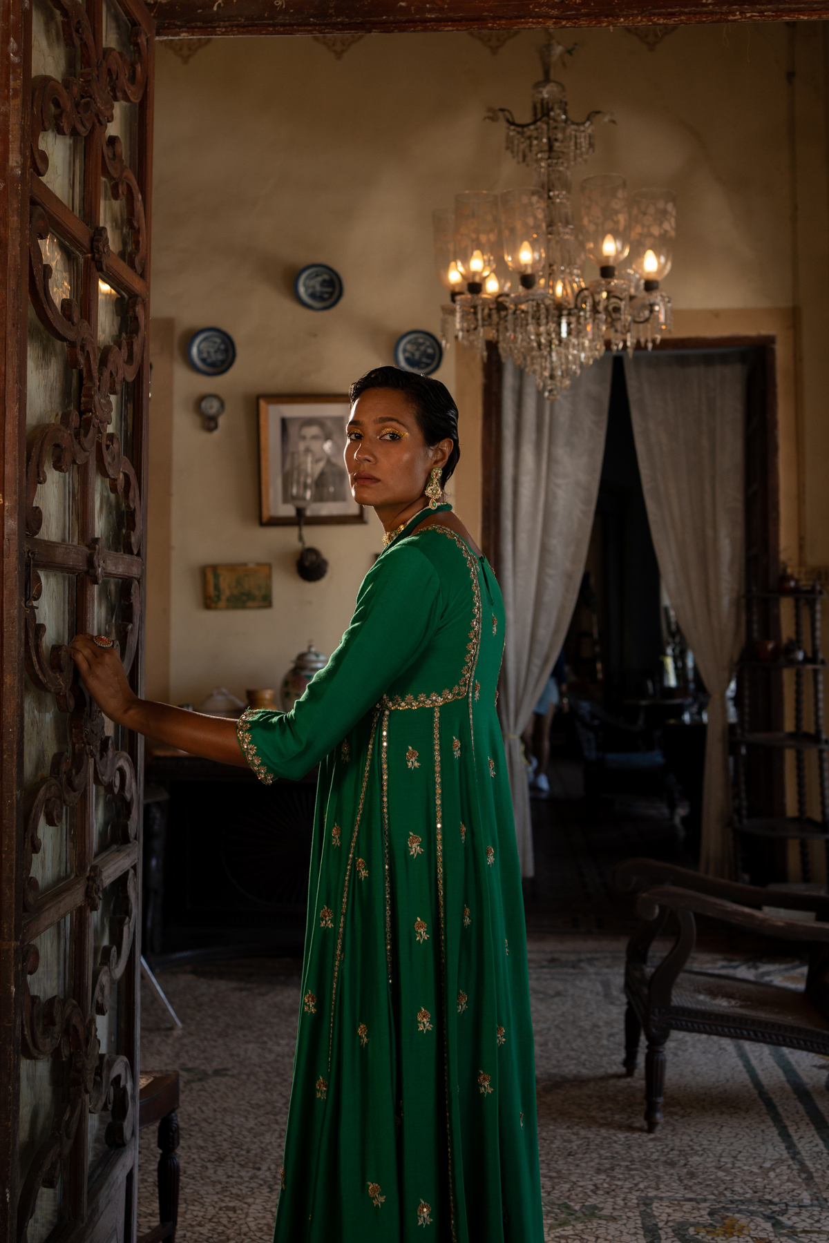 Emerald Green Kurta Set