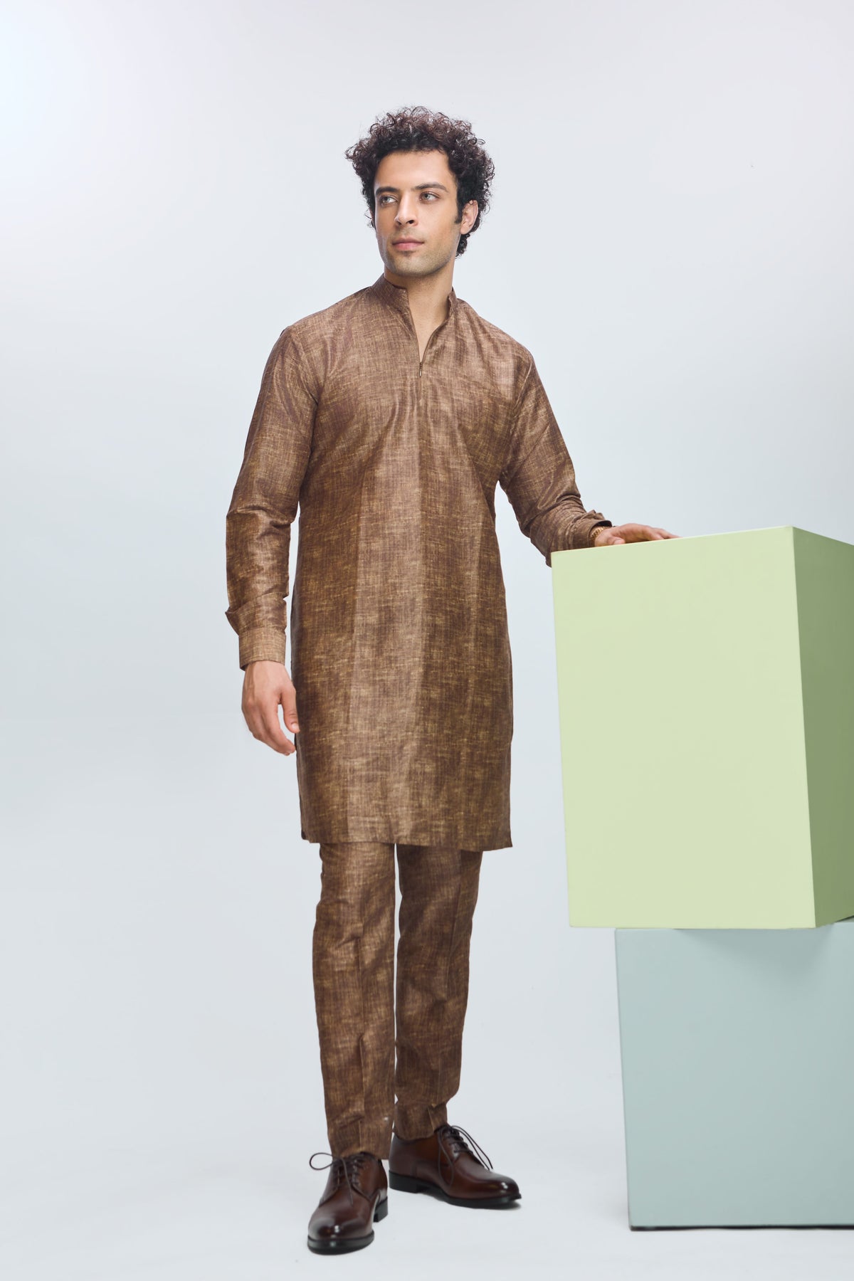 Savannah Embroidere Bundi &amp; Kurta Set