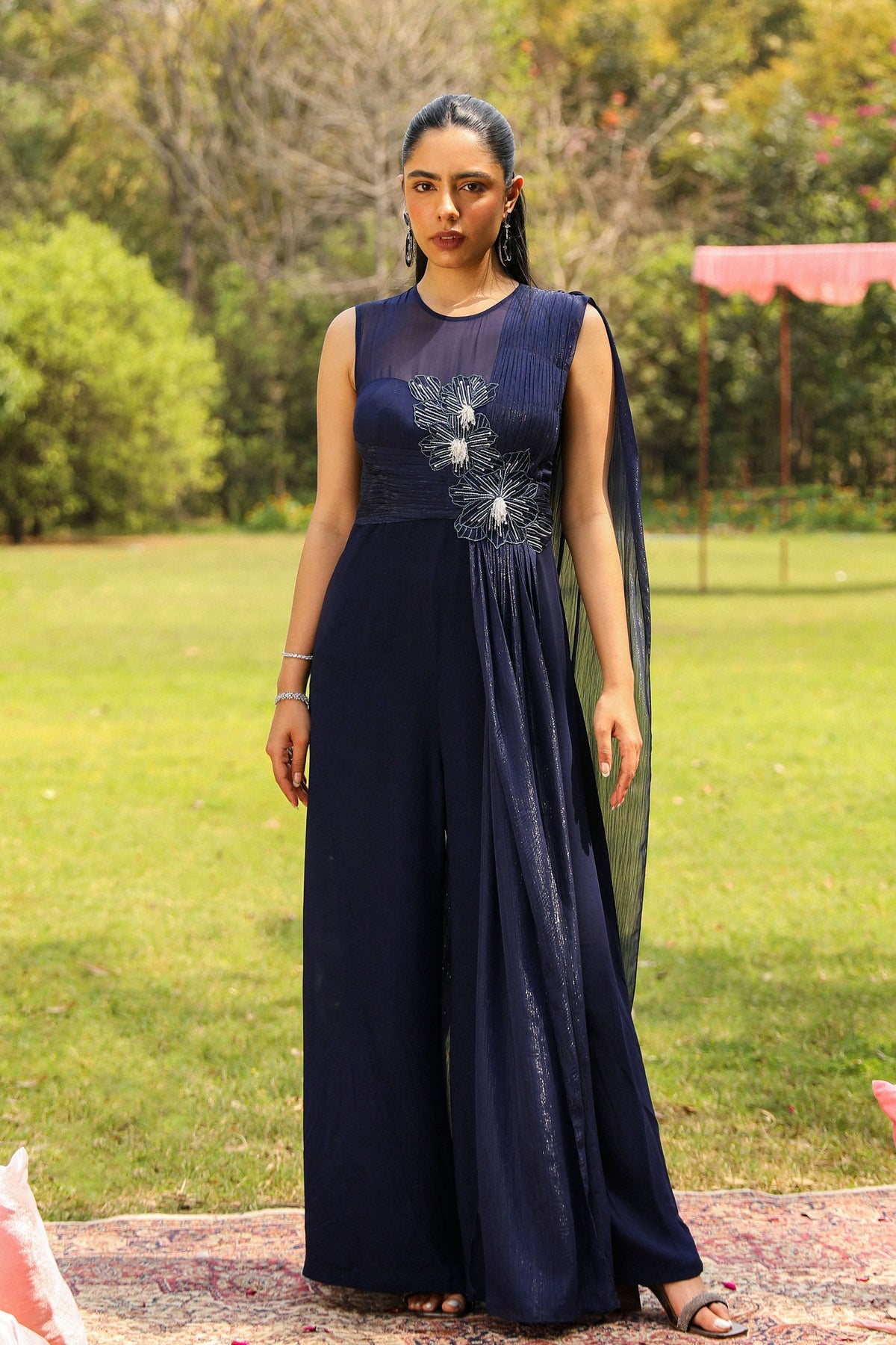 Sanam Navy Blue Jumpsuit