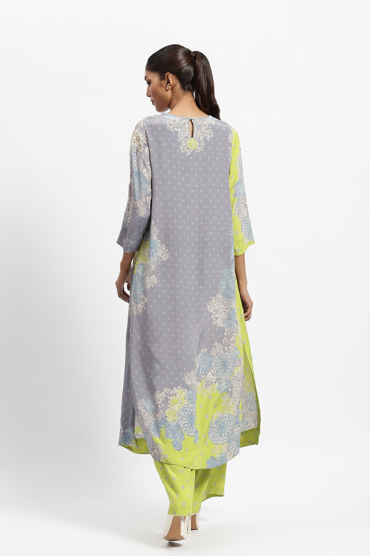 Grace in Lace Kurta Set