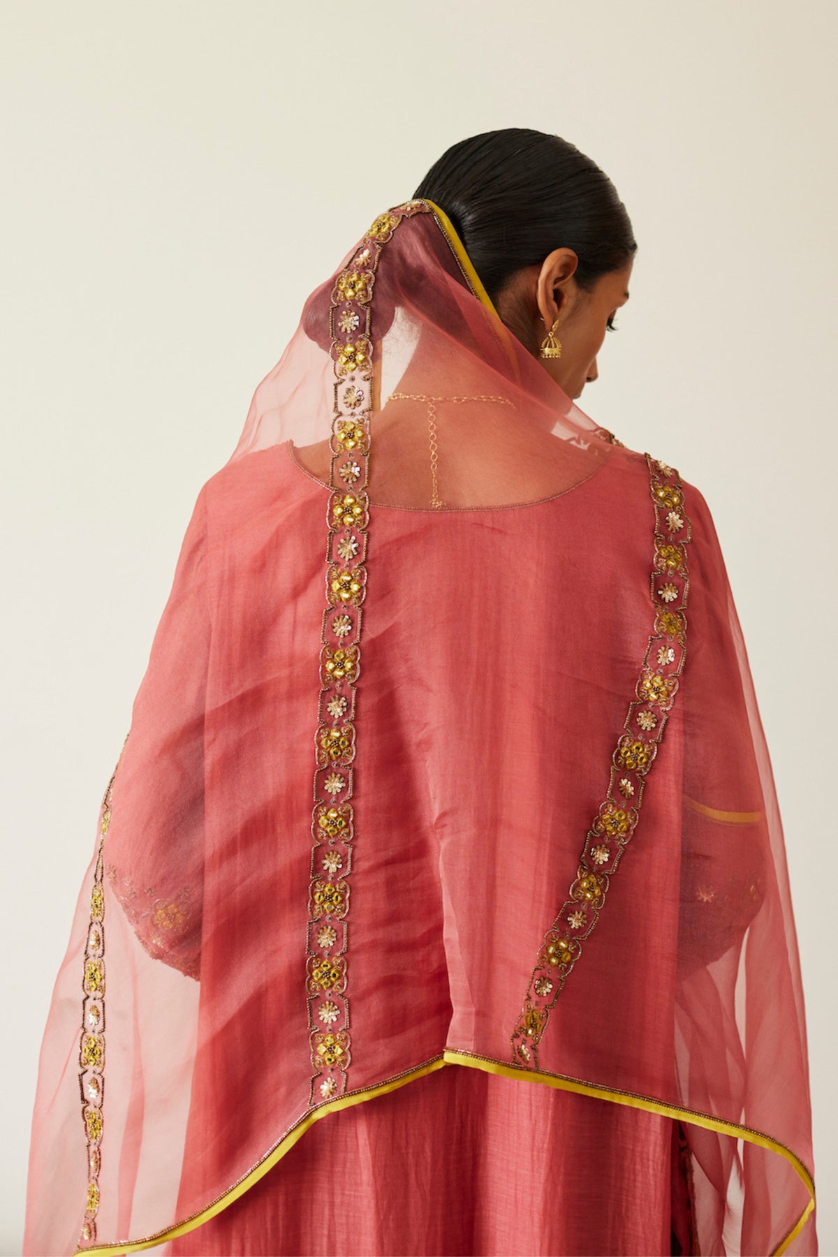 Pink Rekha Kurta Set