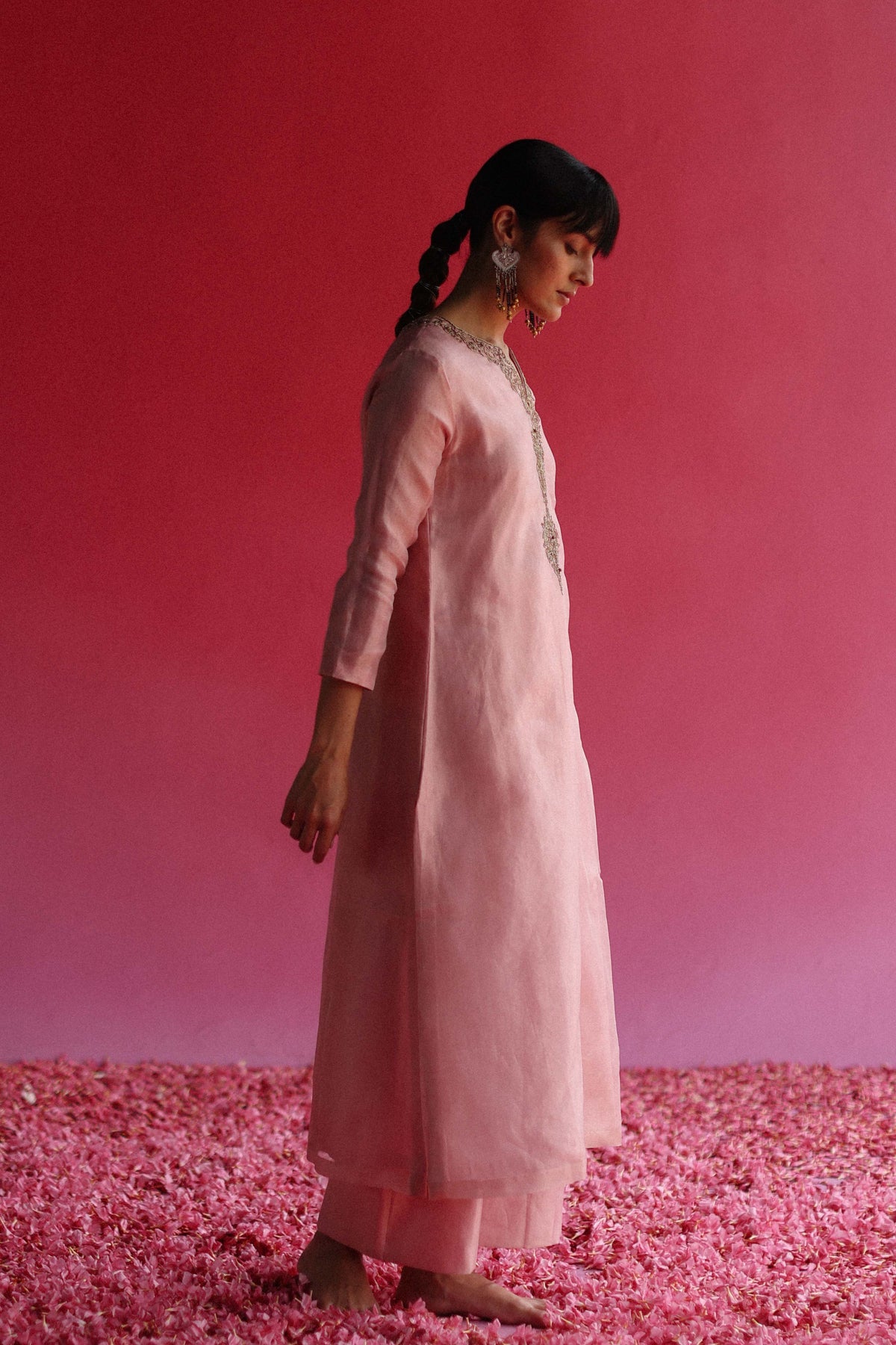 Kaljo Pink Kurta