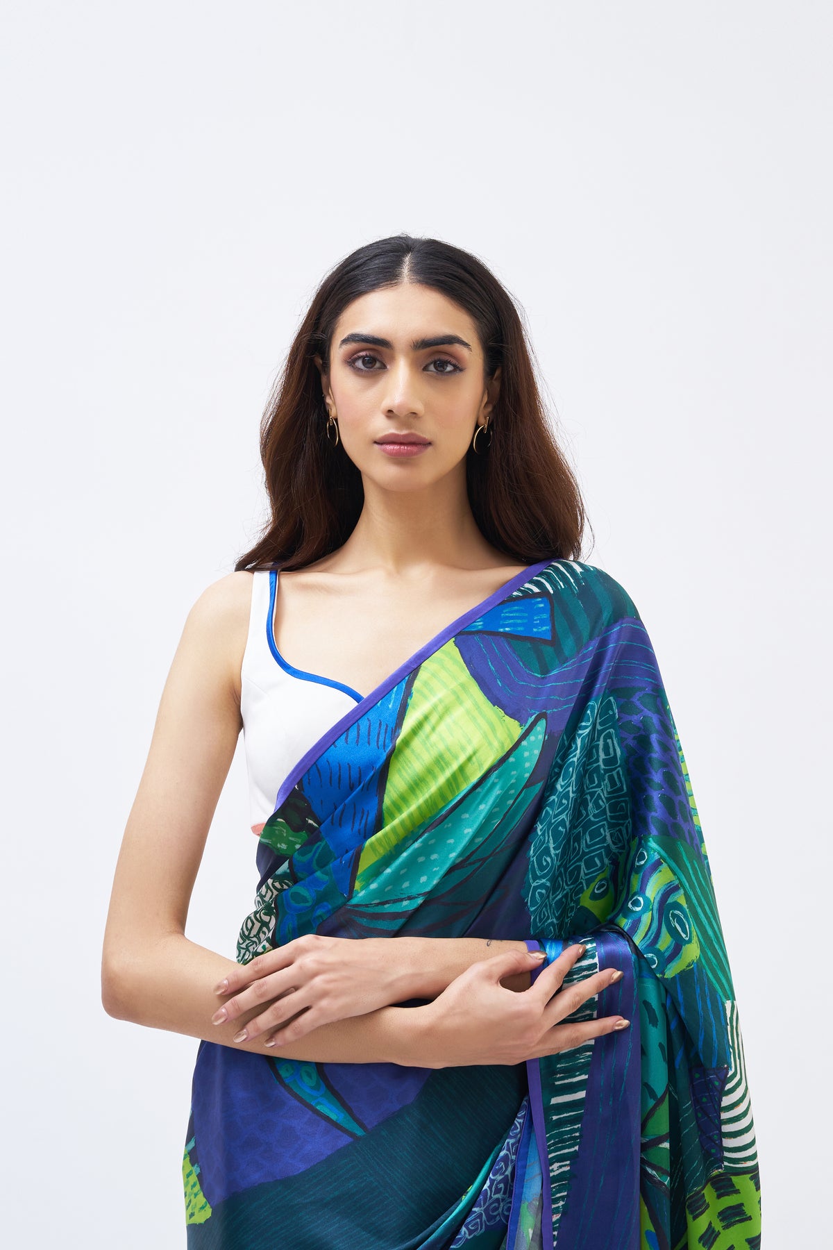 Guinea Reef Saree