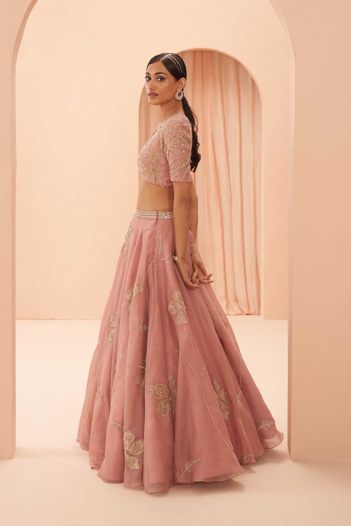 Orchid Pink Lehenga Set