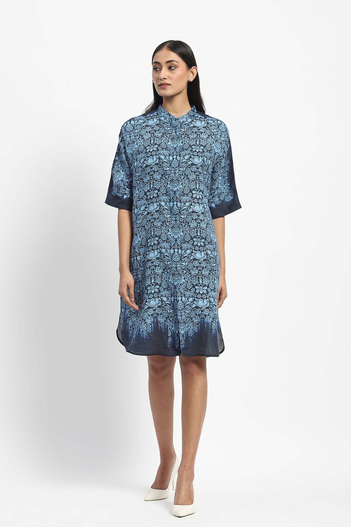 Blue Indigo Kaftan