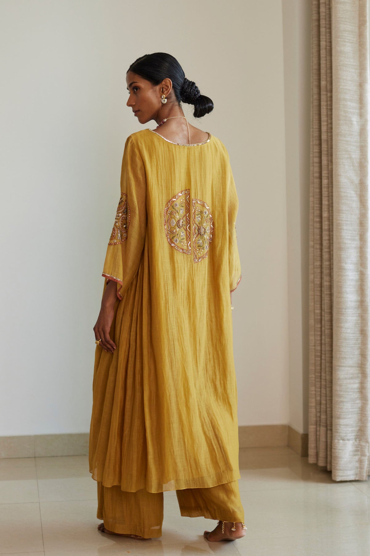 Yellow Shashi Kurta Set