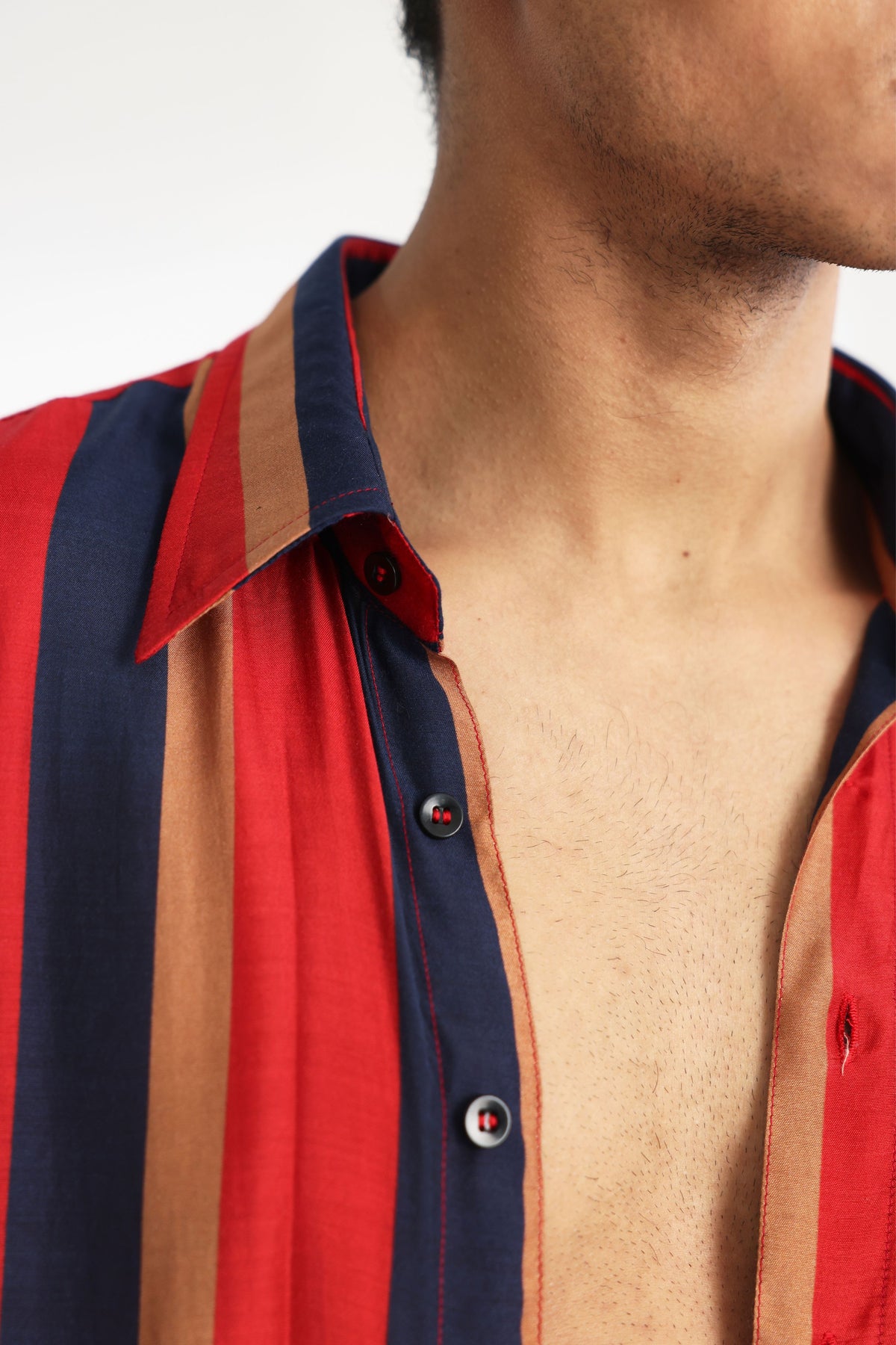 Red and Blue Stripe Shirt