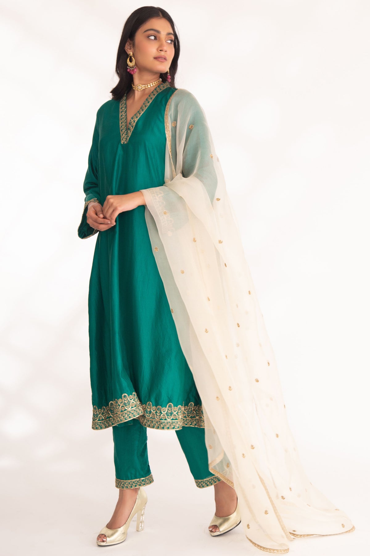 Ivory Vanika Dupatta