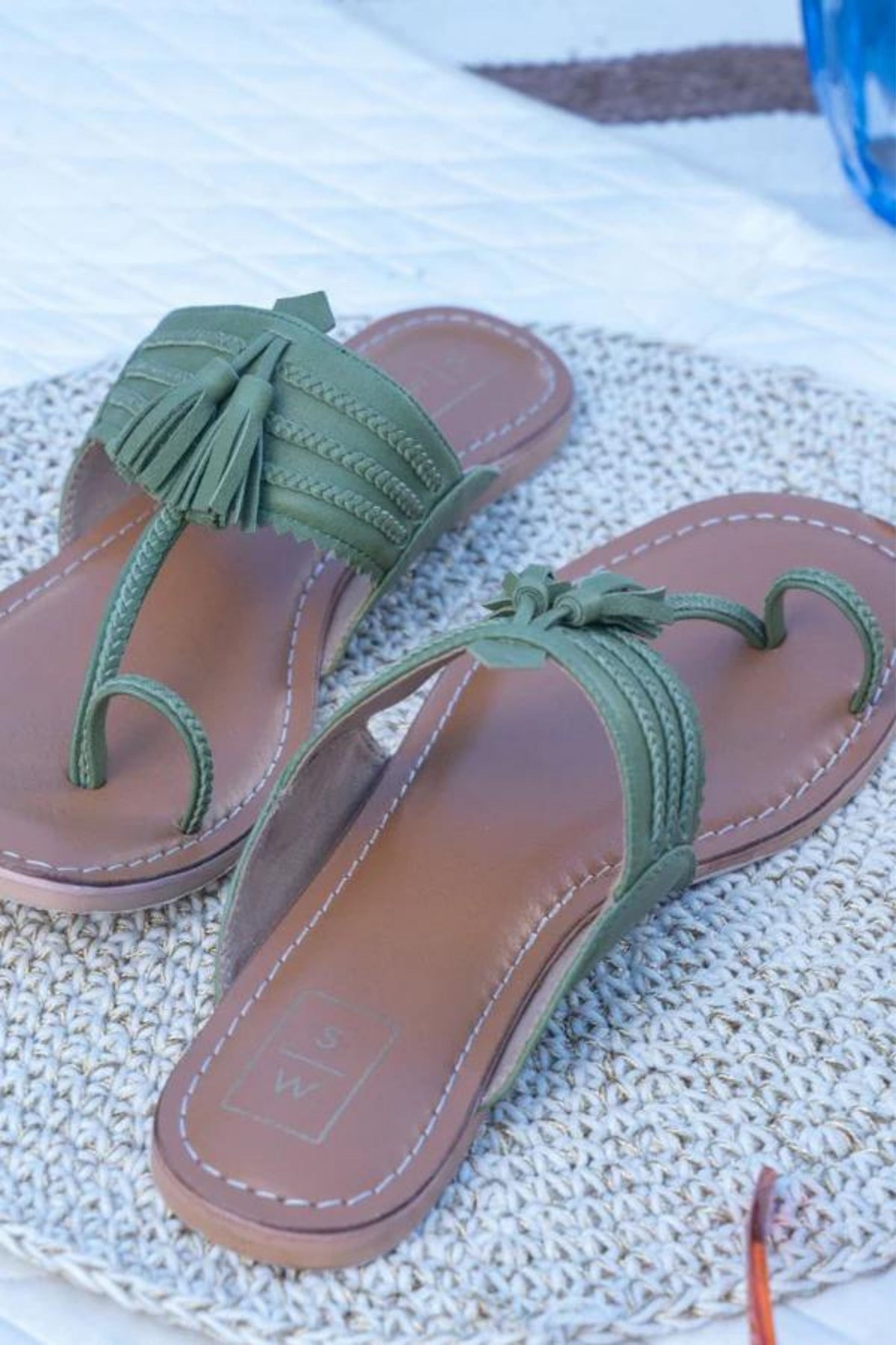 Mehandi Kolhapuri Sandals