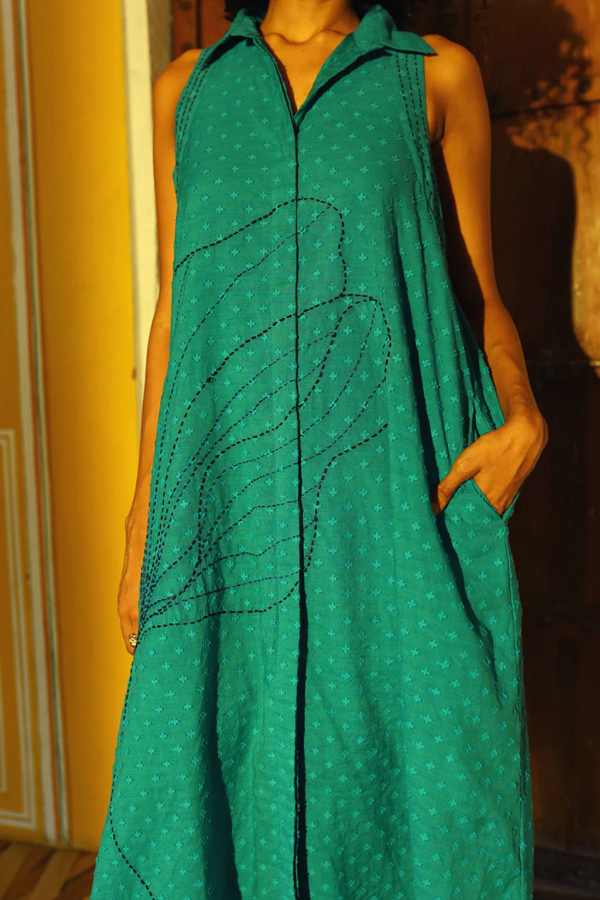 Green Fern Dress