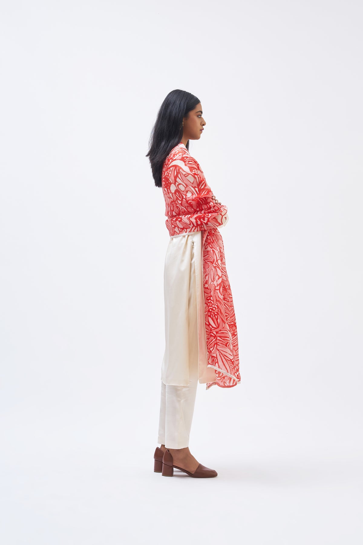 Masai Coral Pink Dupatta