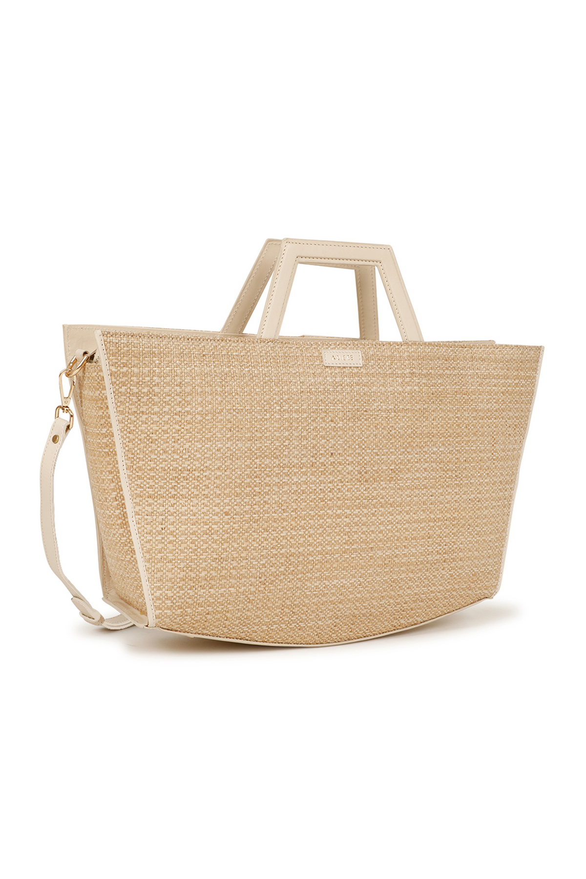 Sol Tote Raffia Ivory Bag