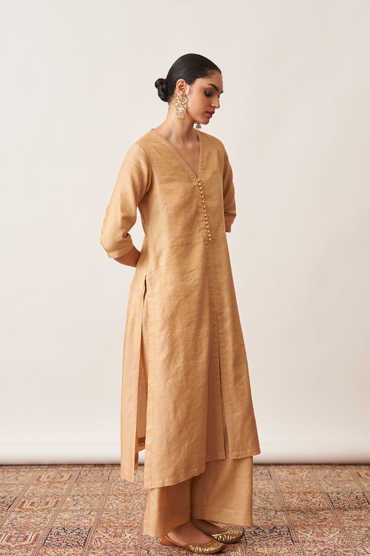 Light Gold Kurta