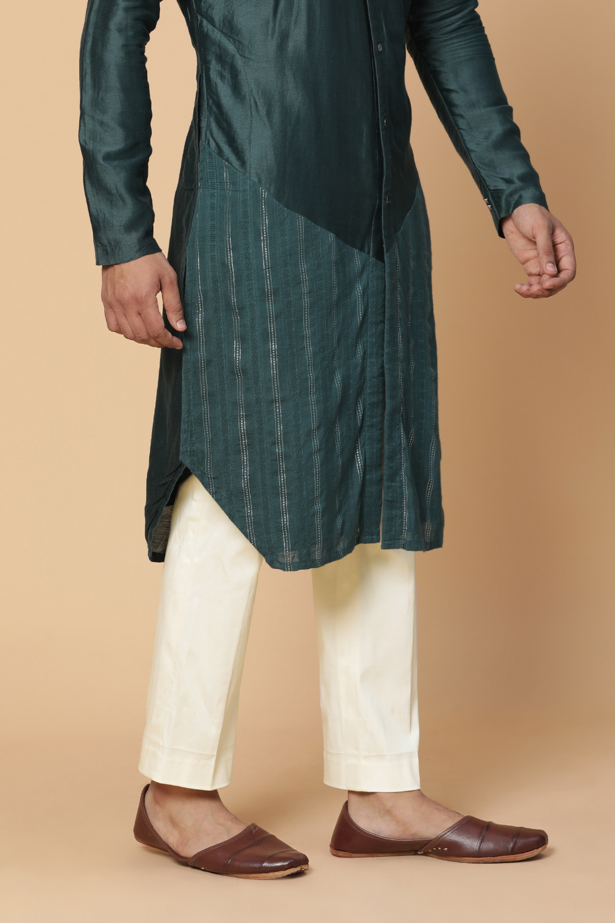 Green Kurta Set