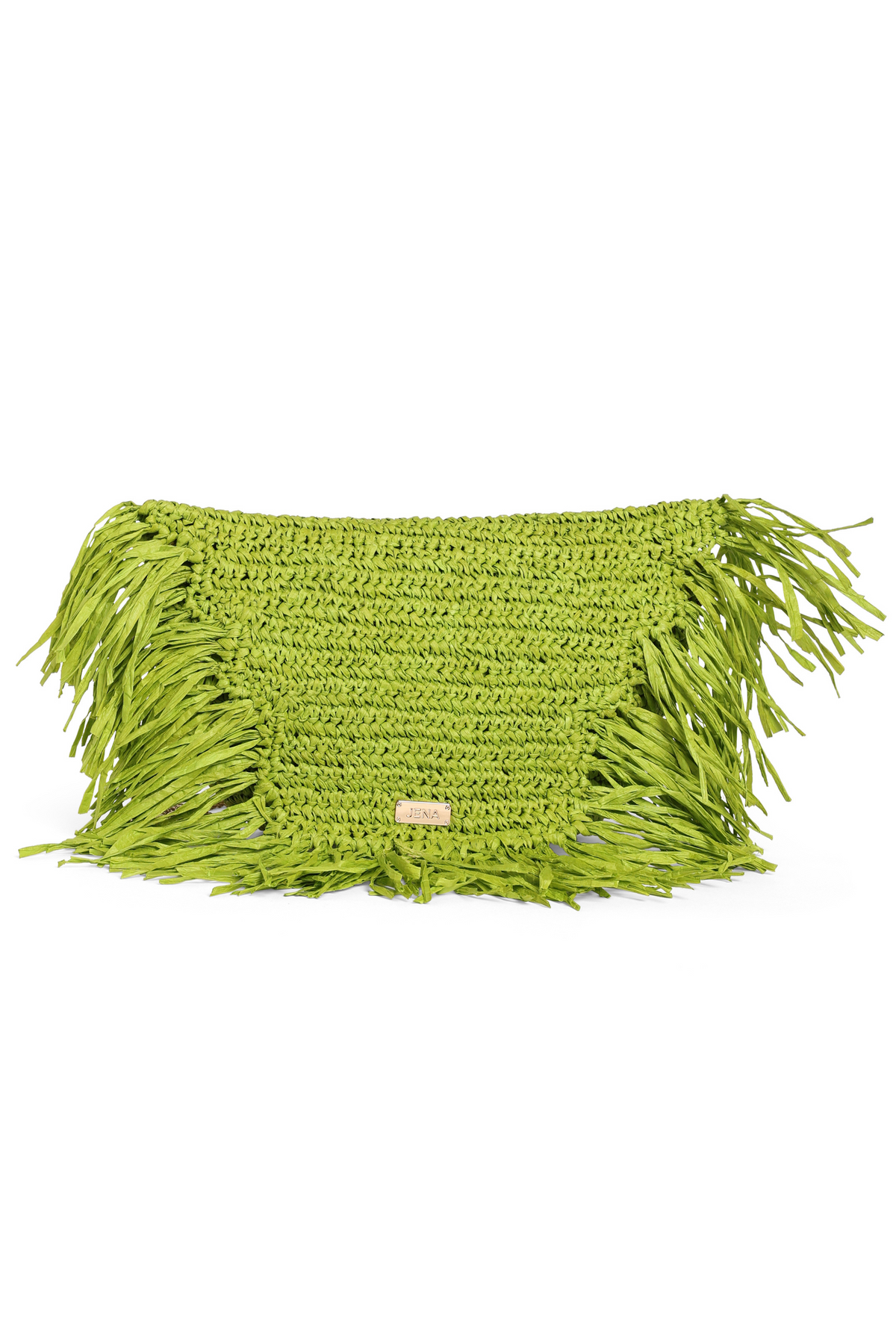 Raffia Moon Crossbody