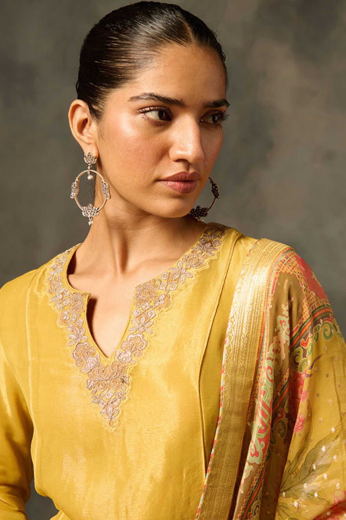 Yellow Nyima Kurta Set