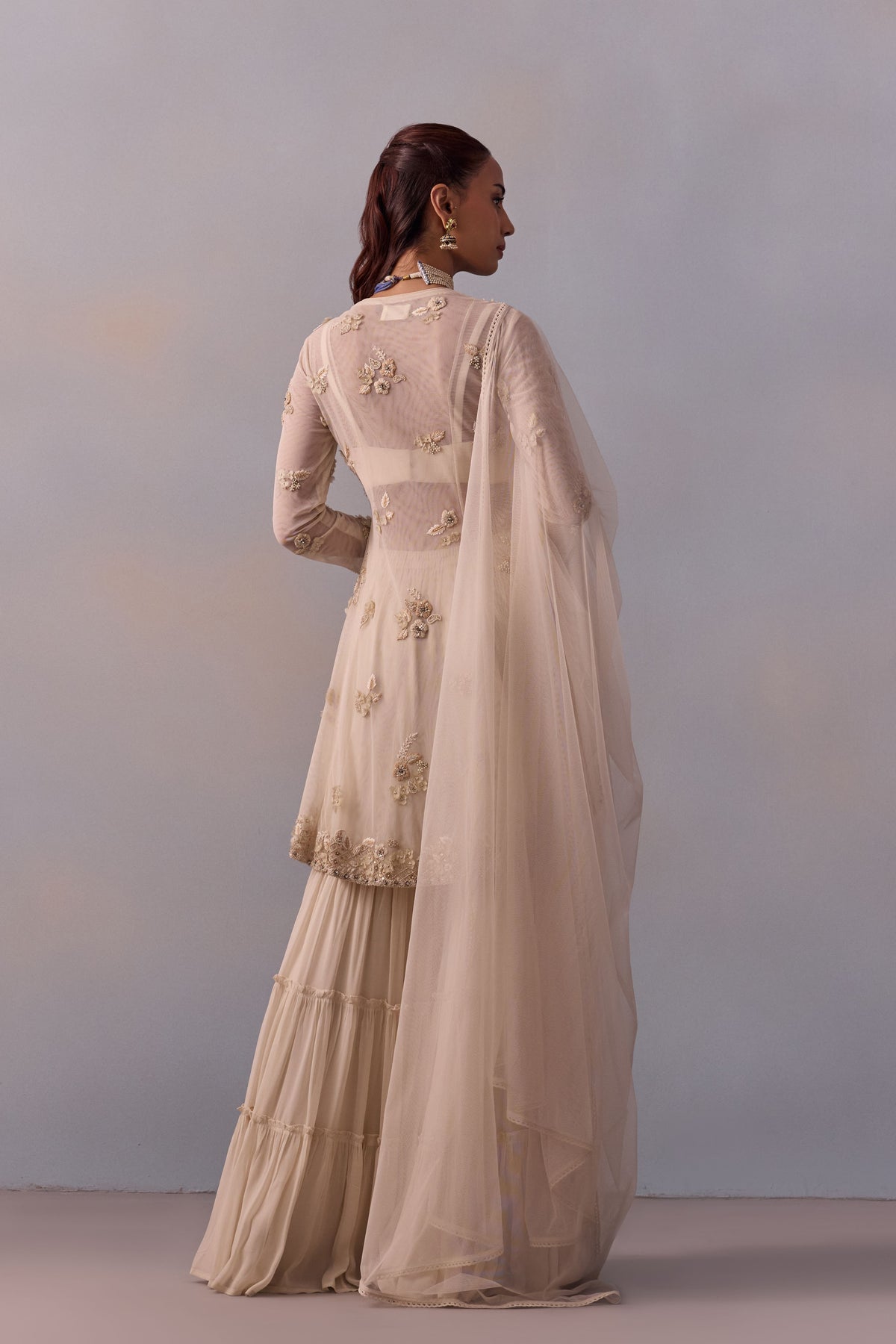 Off-white Mariam Gharara Set