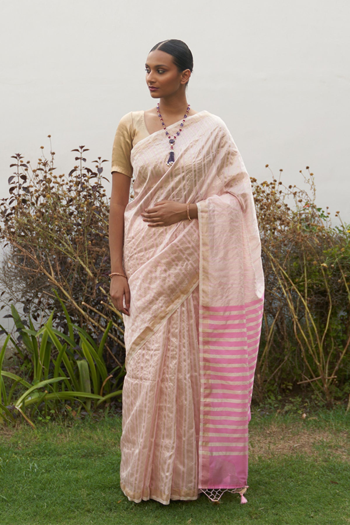 Viti Pink Saree