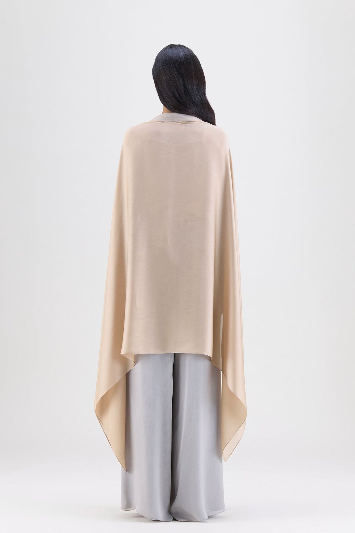 Metallic Sand Structured Cape