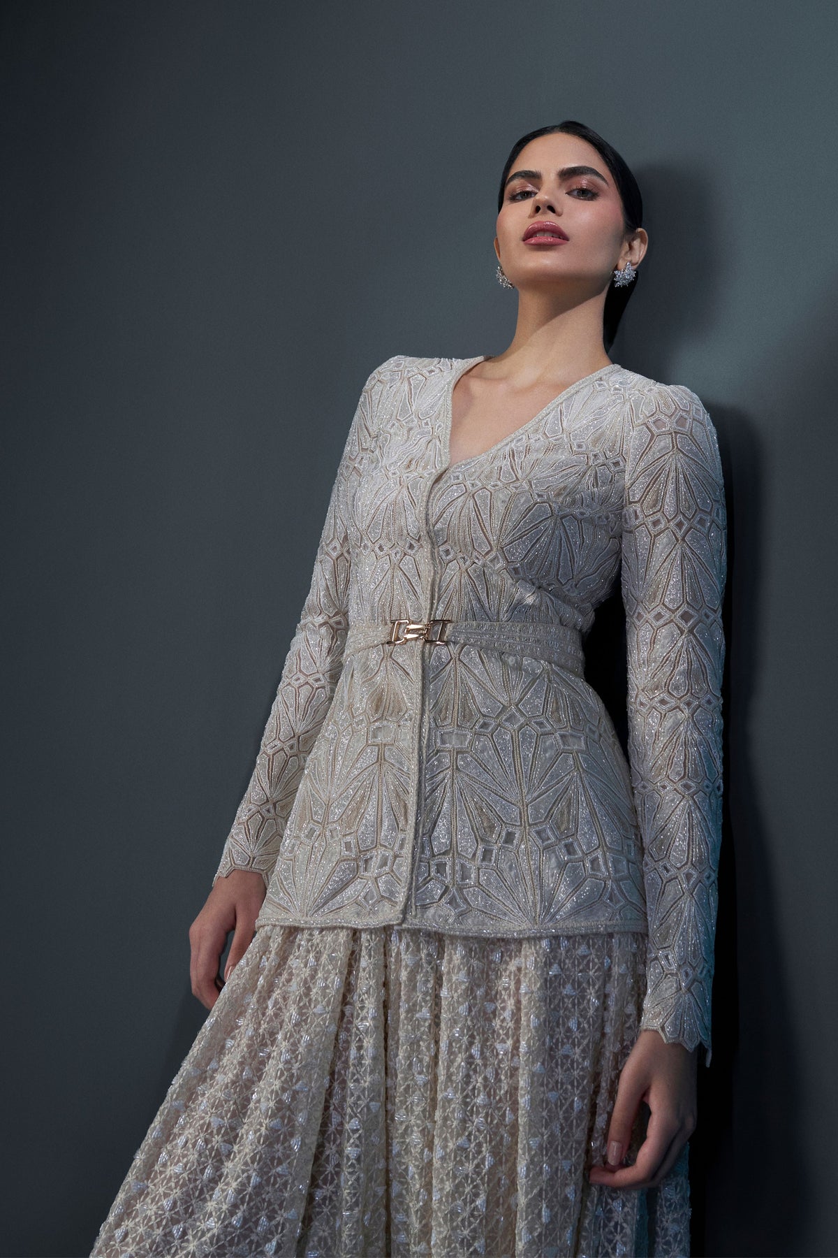 Rosalyn Ivory Kurta With Pant