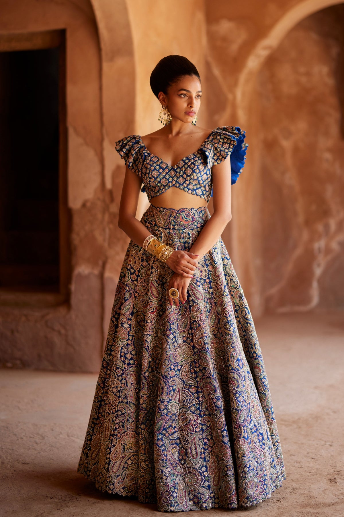 Tulua Lehenga Set