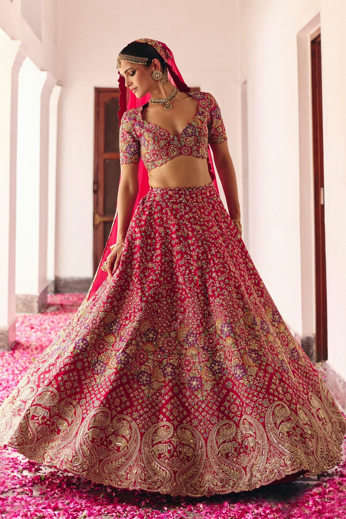 Aeindri Lehenga Set