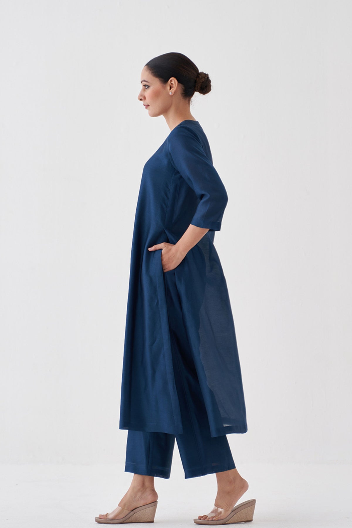 Midnight Blue Kurta