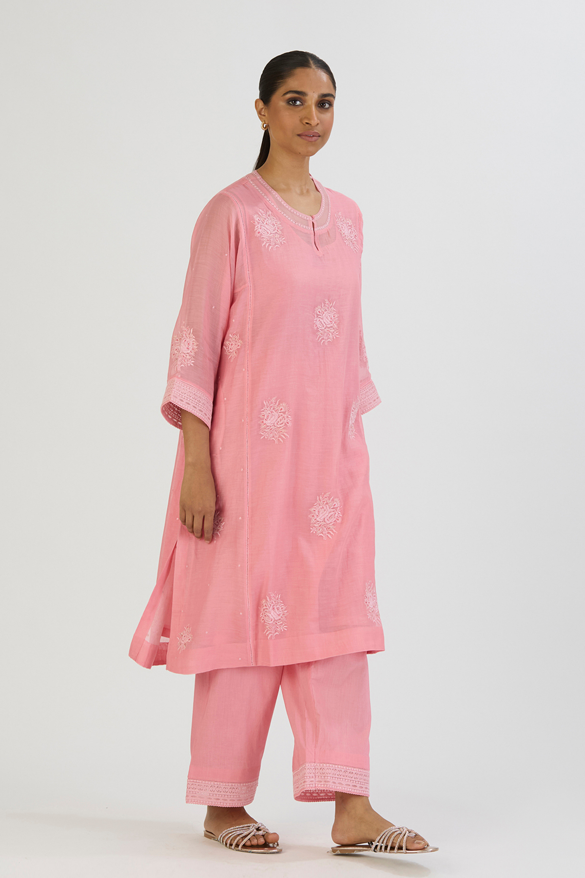 Bright Pink Aadhya Kurta Pant