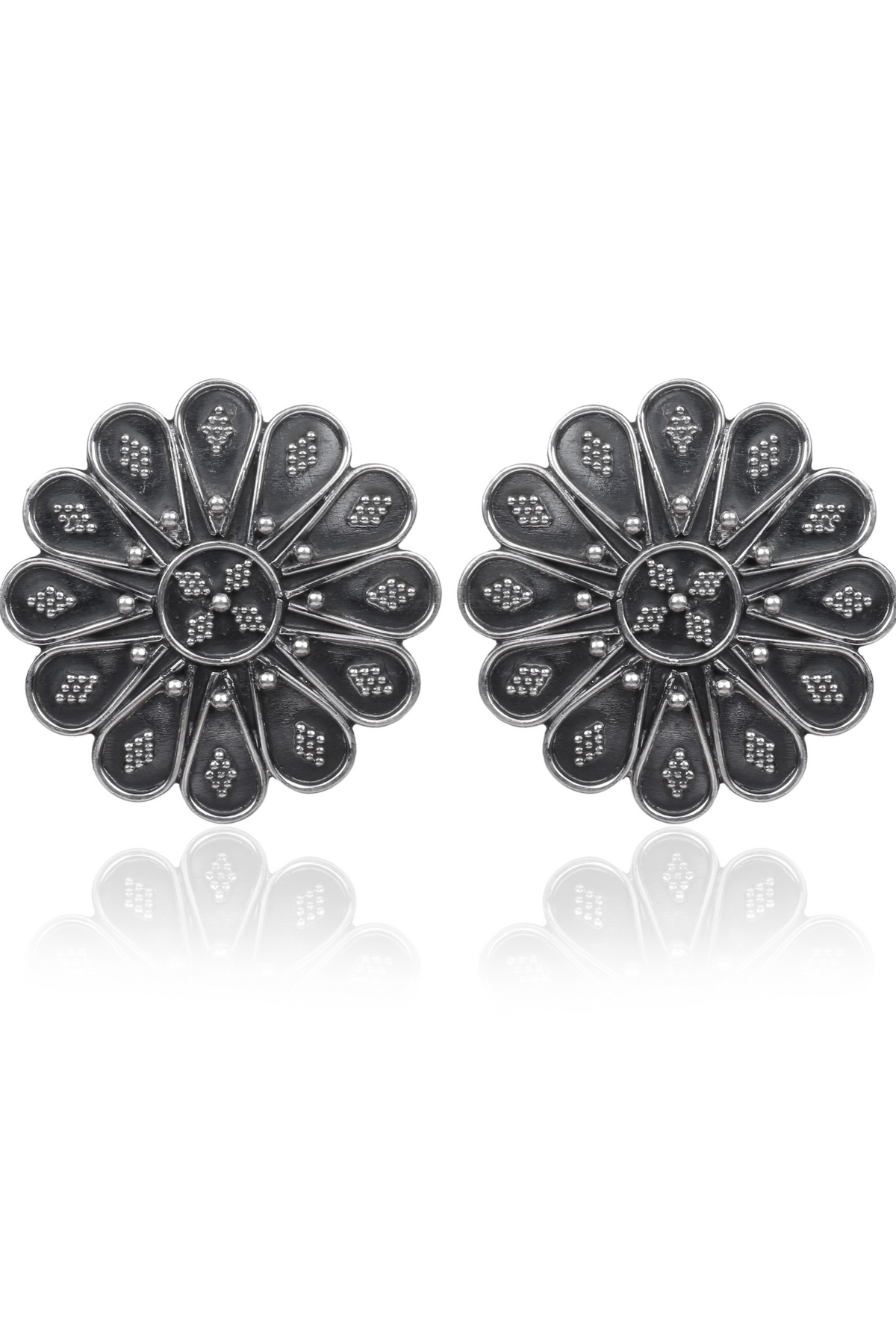 Mahima Silver Earrings