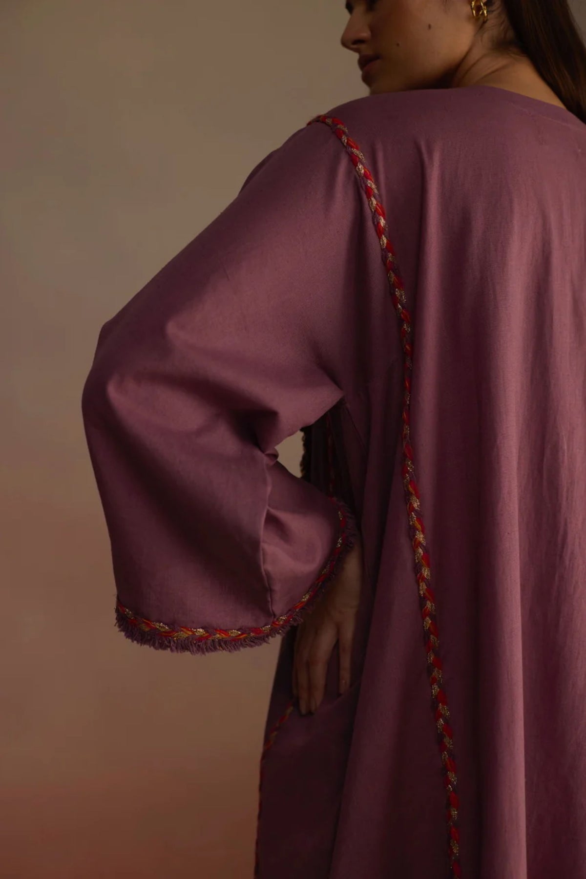 Amber Purple Kurta