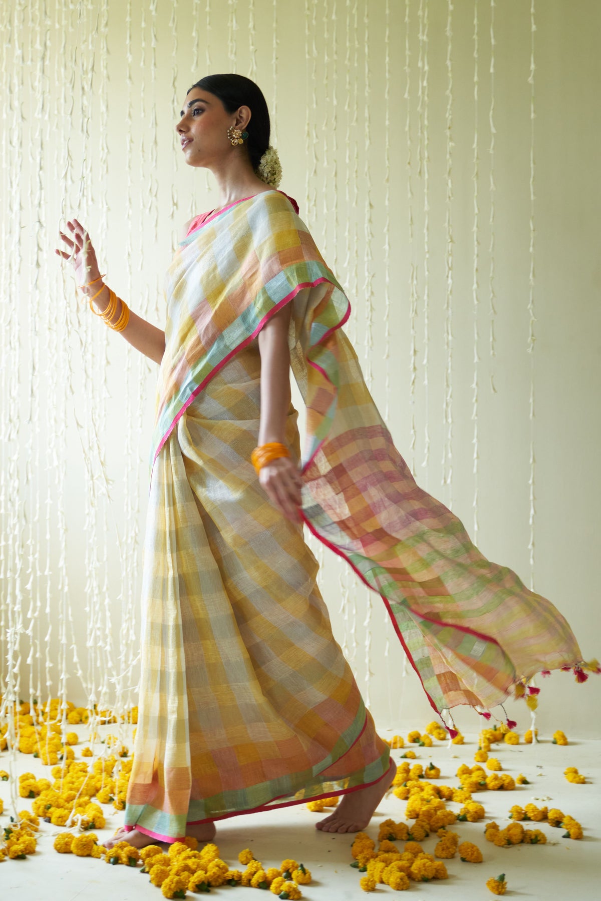 Sabrang Multicolour Saree