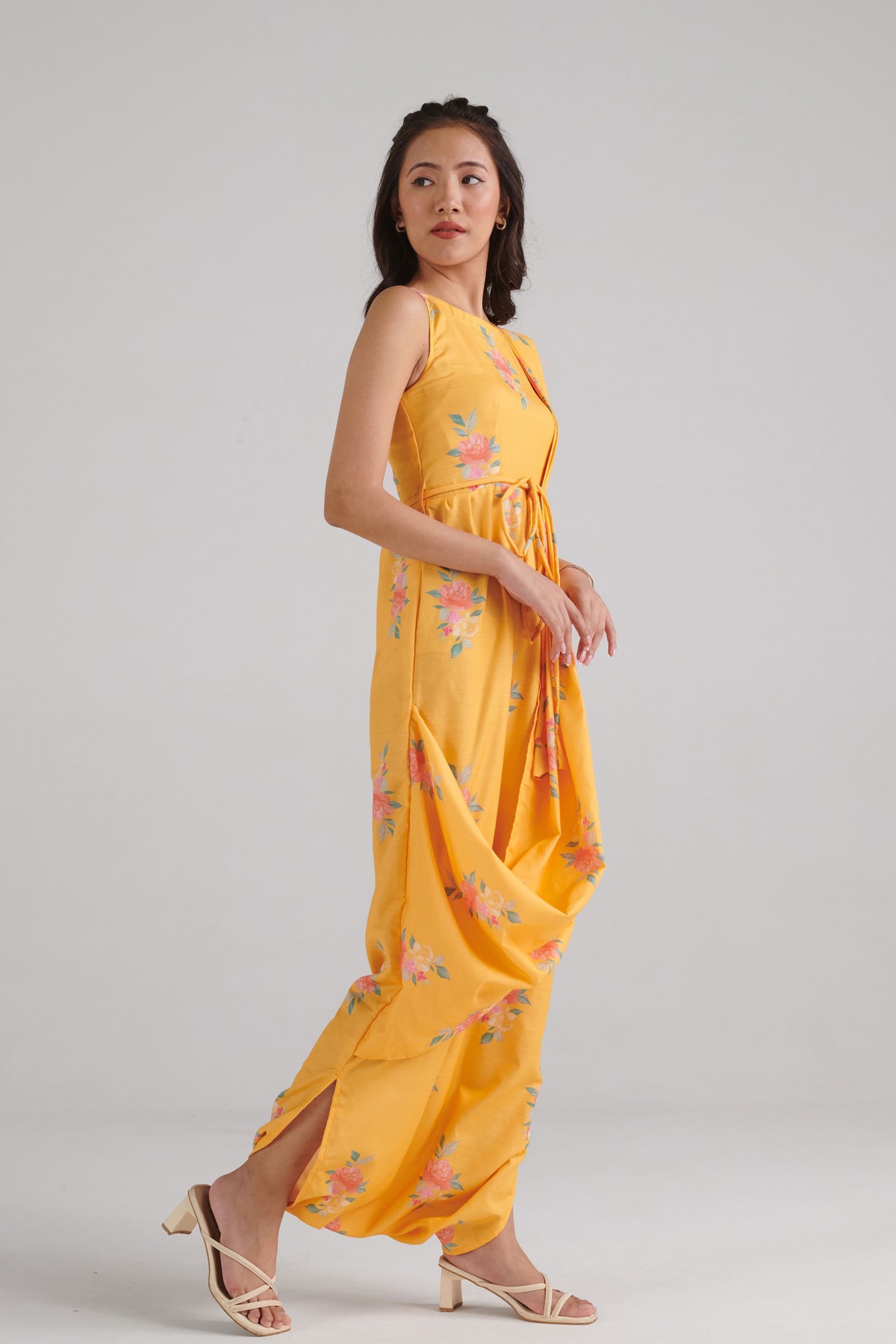 Amber Yellow Fusion Jumpsuit