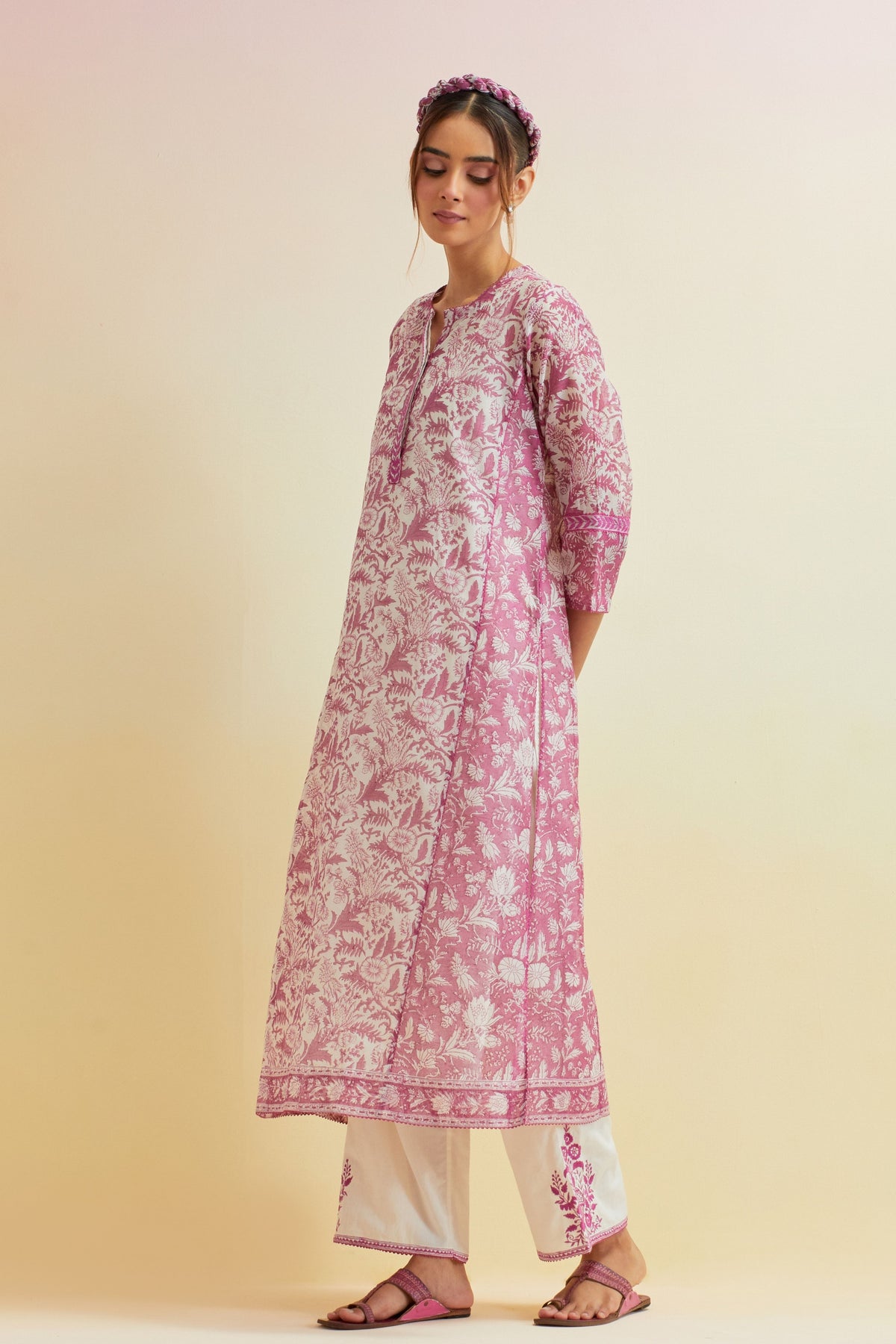 Orchid Pink Kurta Set