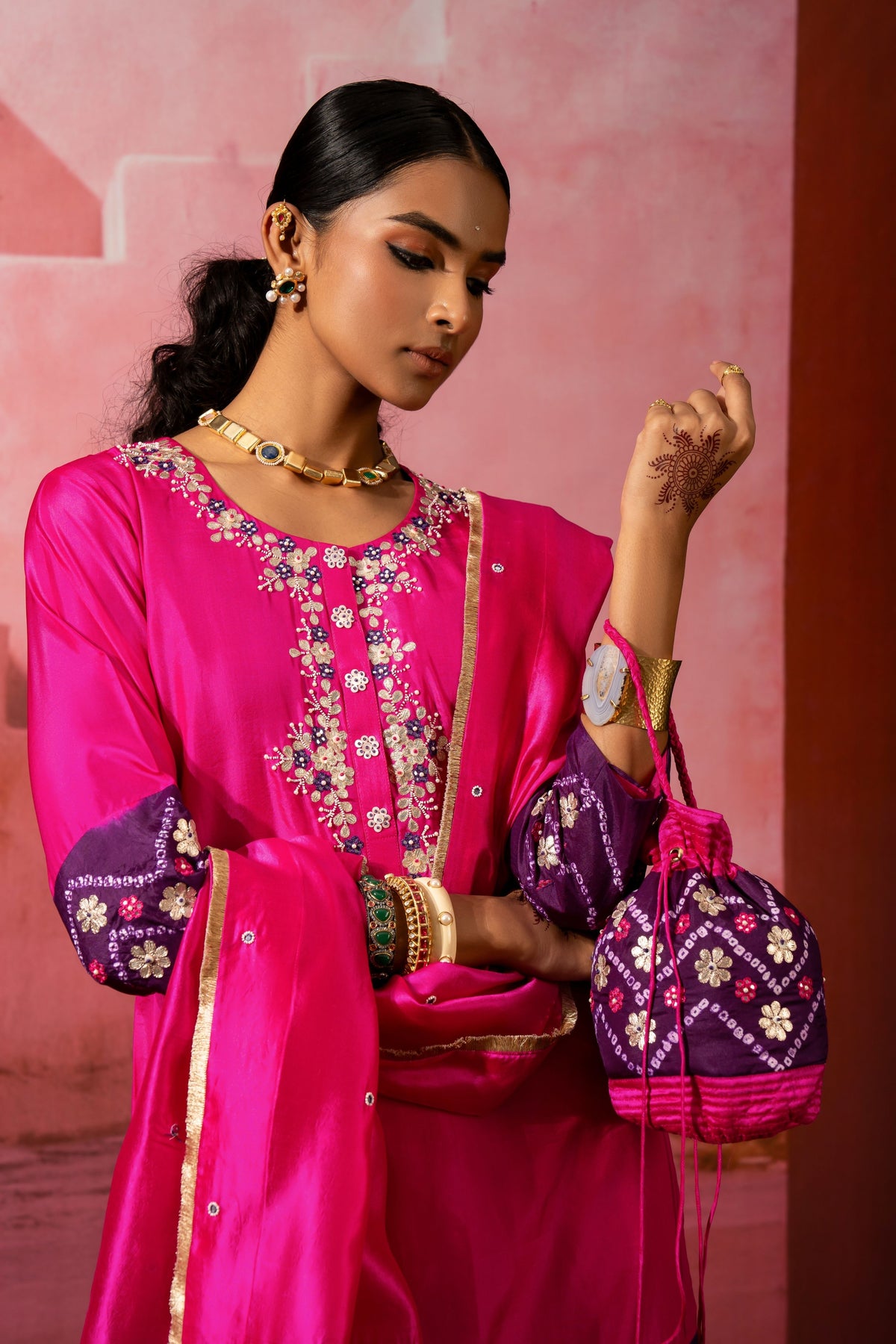 Rangeela Pink Sharara