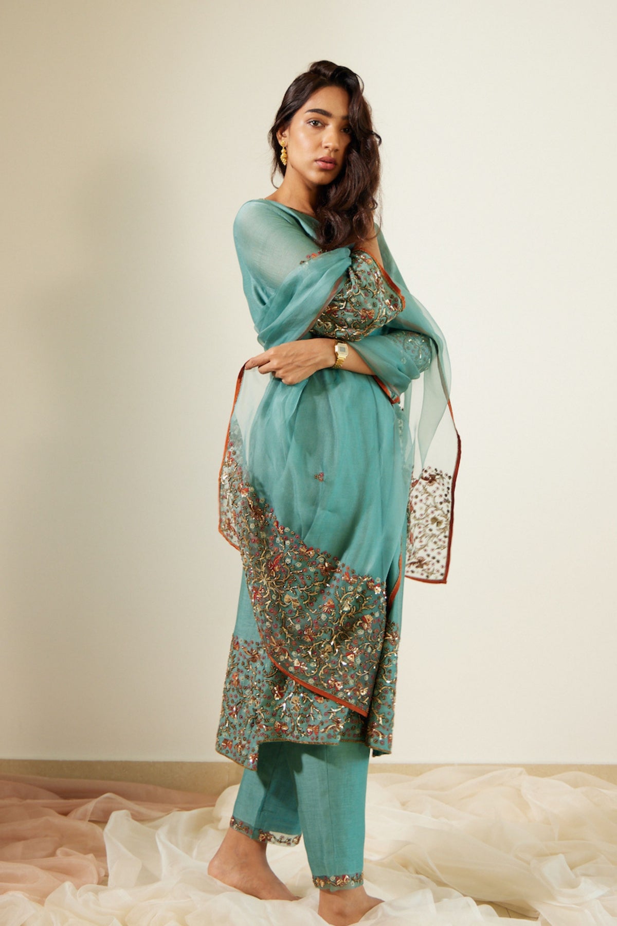 Blue Gulaal Kurta Set