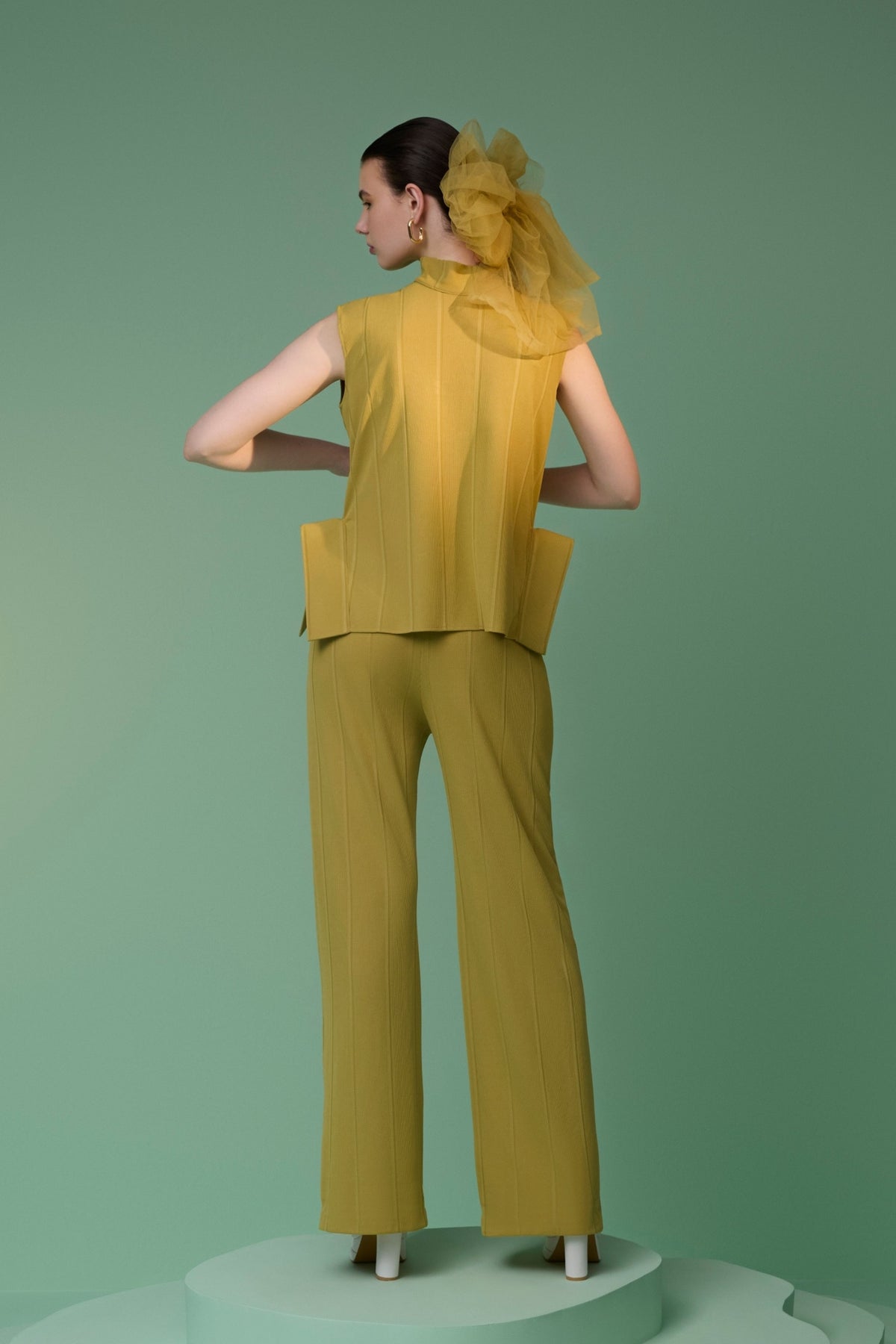 Mustard Kint Trouser