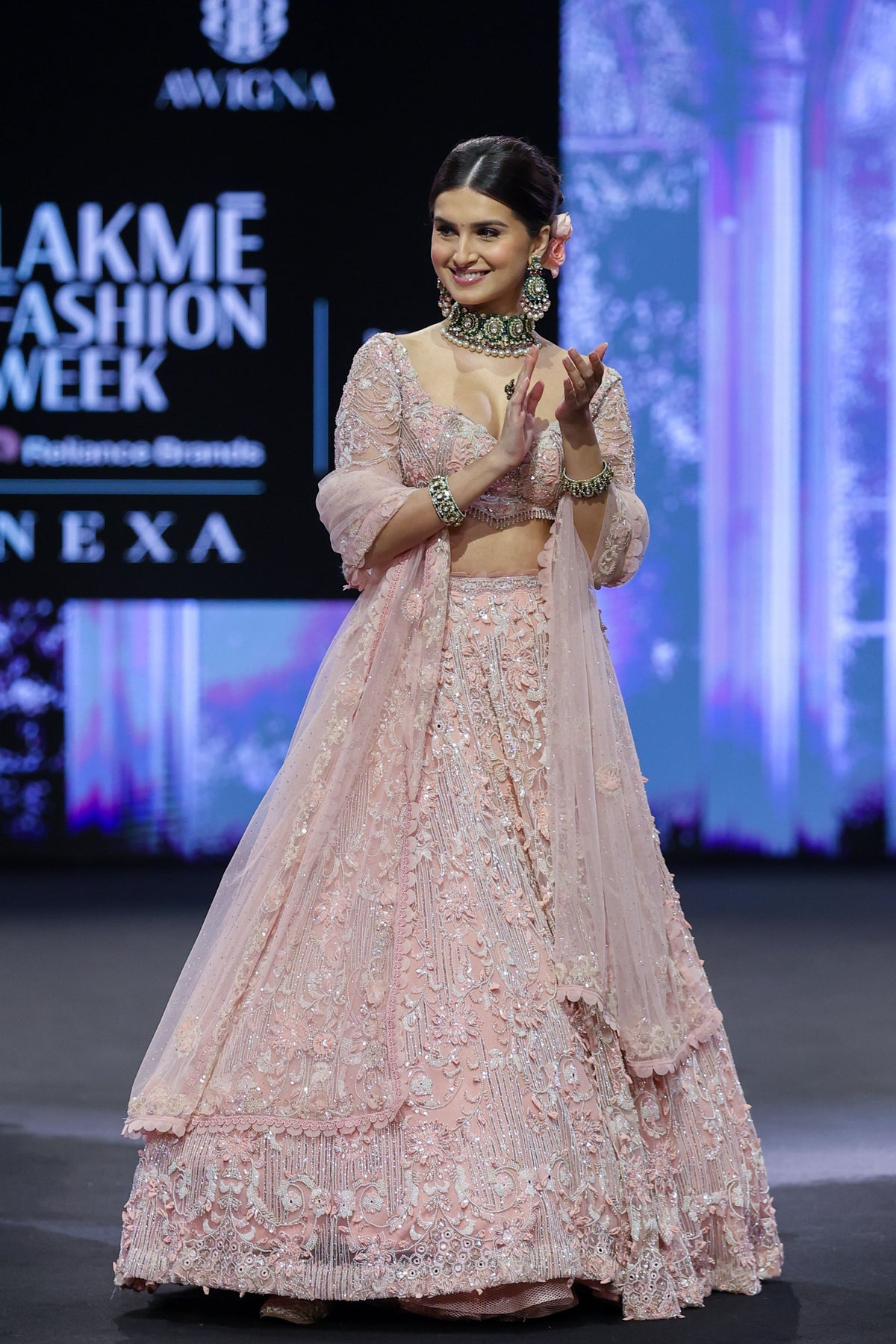 Rose Pink Lehenga Set