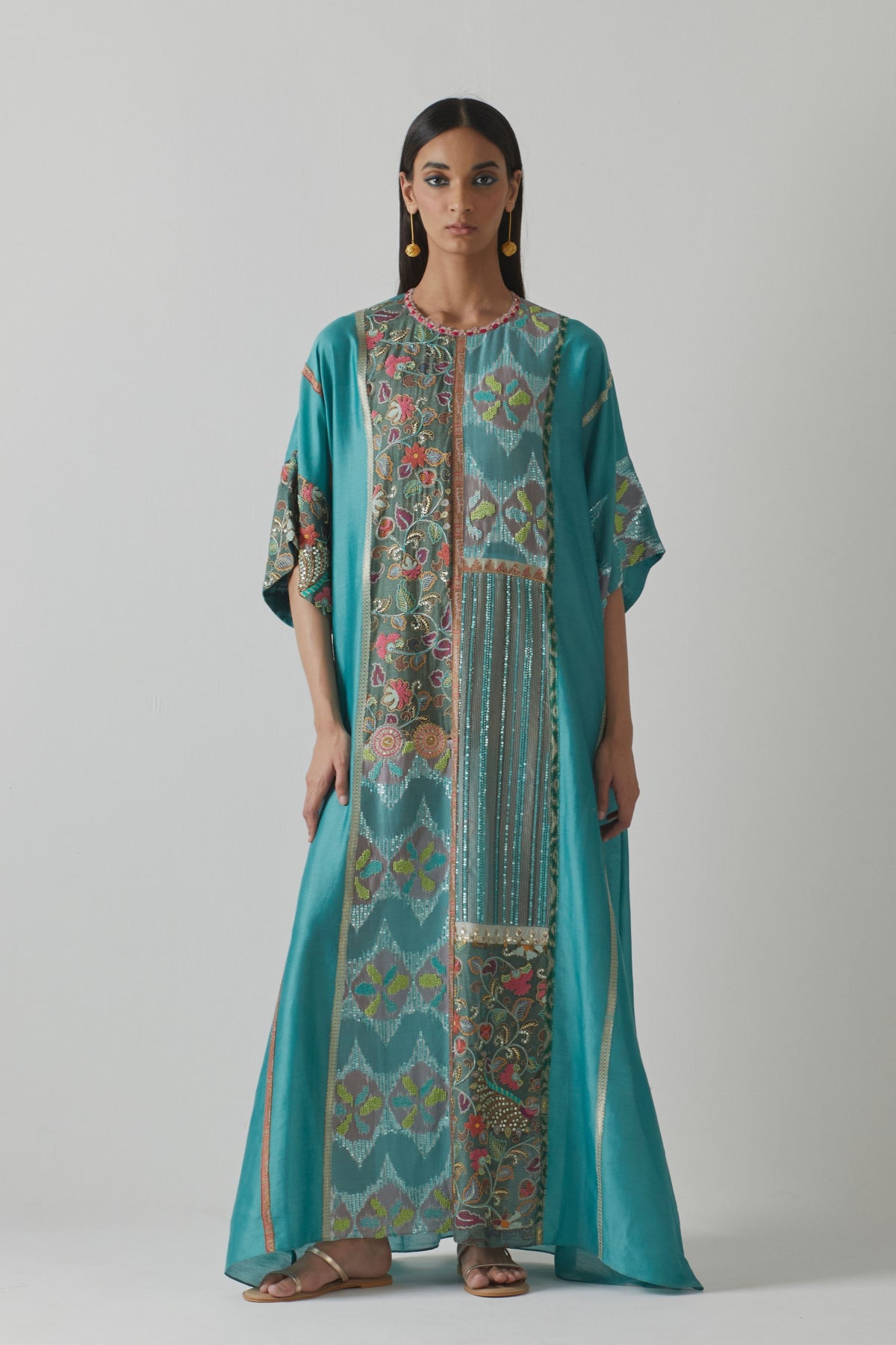 Bluefloral Kaftan